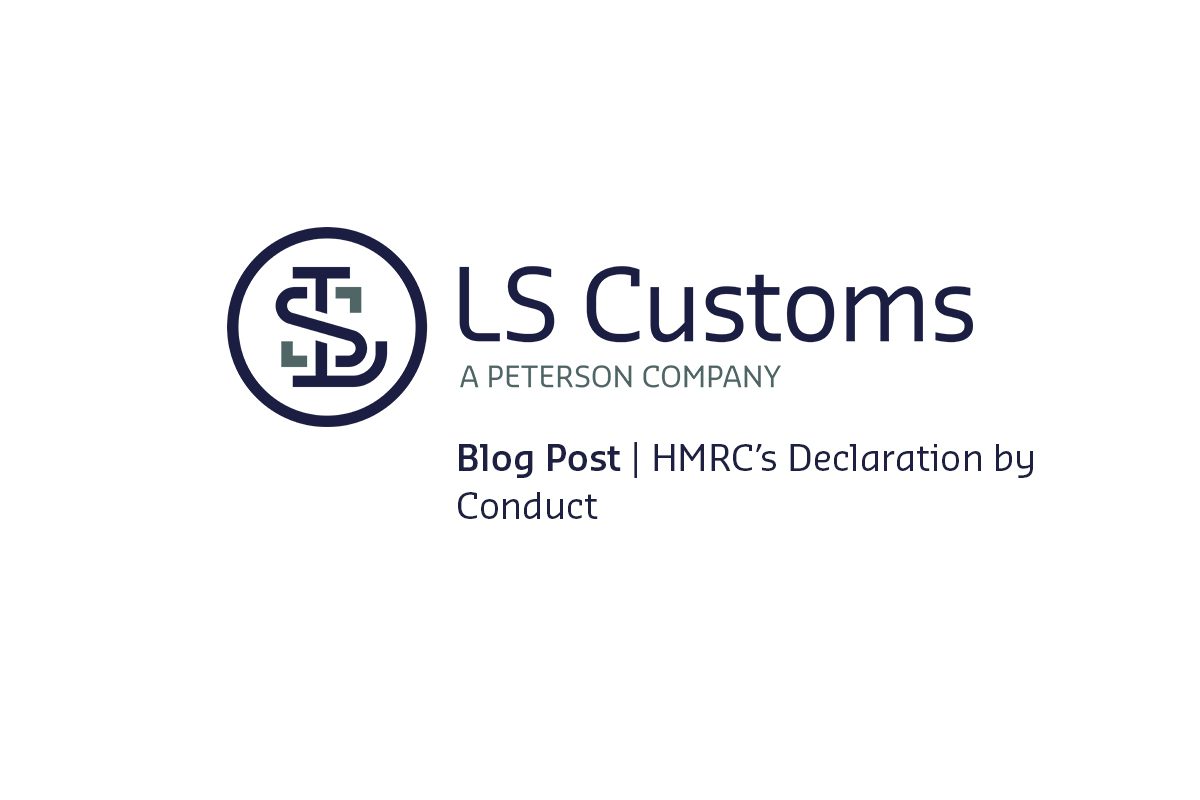 HMRC's Declaration by Conduct